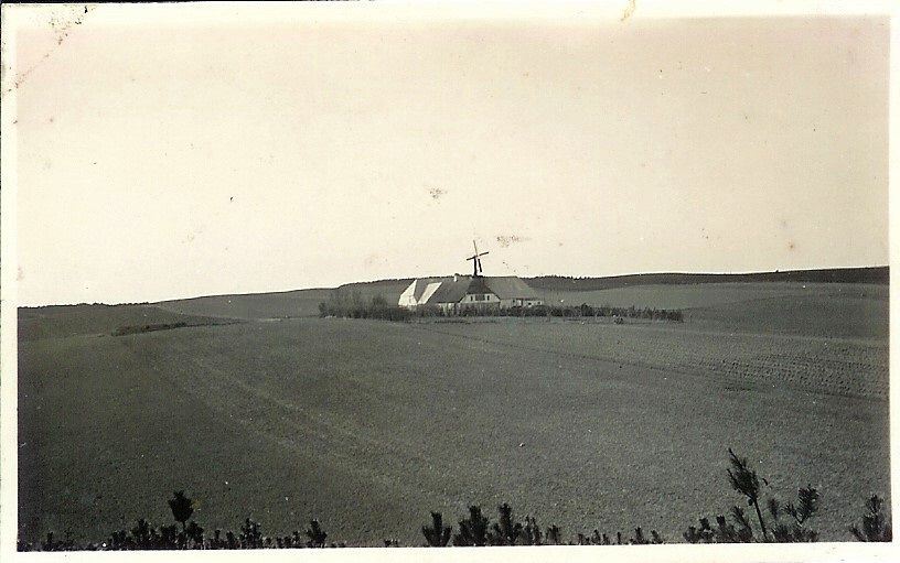 Borbjerggaard Venø 1933 - optaget fra Sorthøj
