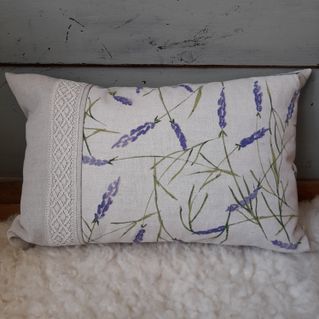 Kudde med lavendel