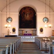 Kyrkan interiör