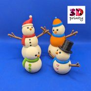 Articulated Snowman