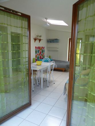 Vue du studio depuis la terrasse