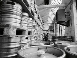 Entrepôt de fût de bière