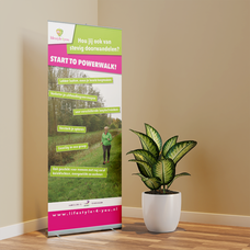 Ontwerp Rollup banner Powerwalk
