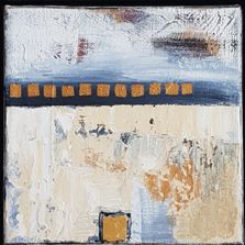 Privateje, acryl på lærred, 20 x 20