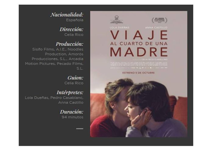 Viaje al cuarto de una madre