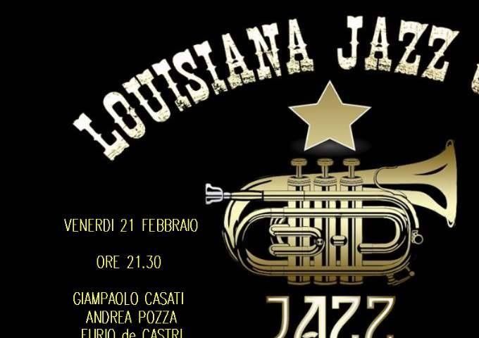 Giampaolo Casati tromba, Andrea Pozza piano, Furio de Castri contrabbasso, Rodolfo Cervetto batteria, un quartetto speciale per una serata speciale al Louisiana Jazz Club