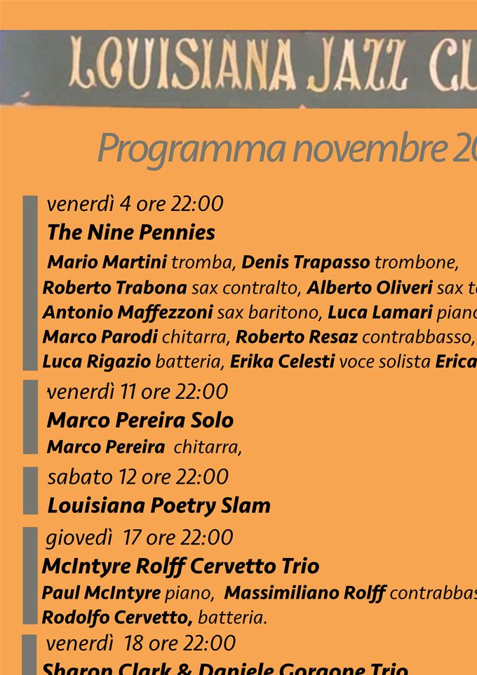 Un novembre da incorniciare...