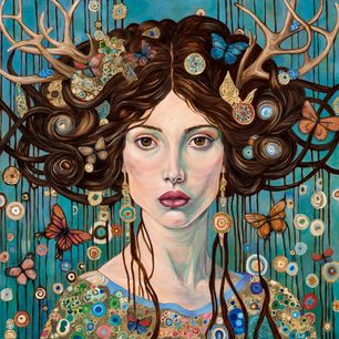 Love Will Save The World - 80x80 cm