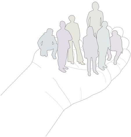 En utsträckt hand
