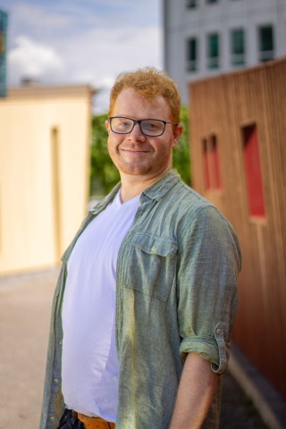 Profile picture of the choir director, Mattias.