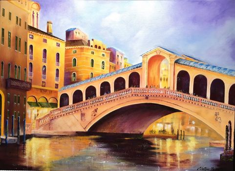 « Magie des ocres » Acrylique sur toile 79 x 60 encadré (Prix sur demande)