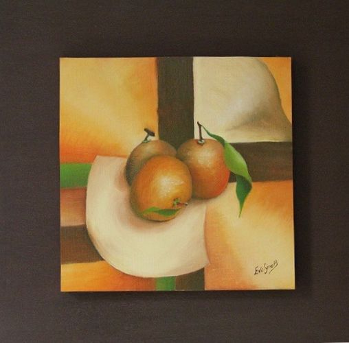 « Clémentines »
Huile sur bois
34 x 34
(Prix sur demande)