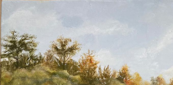 “Calme et sérénité “
Acrylique sur toile
60 x 30
(Prix sur demande)