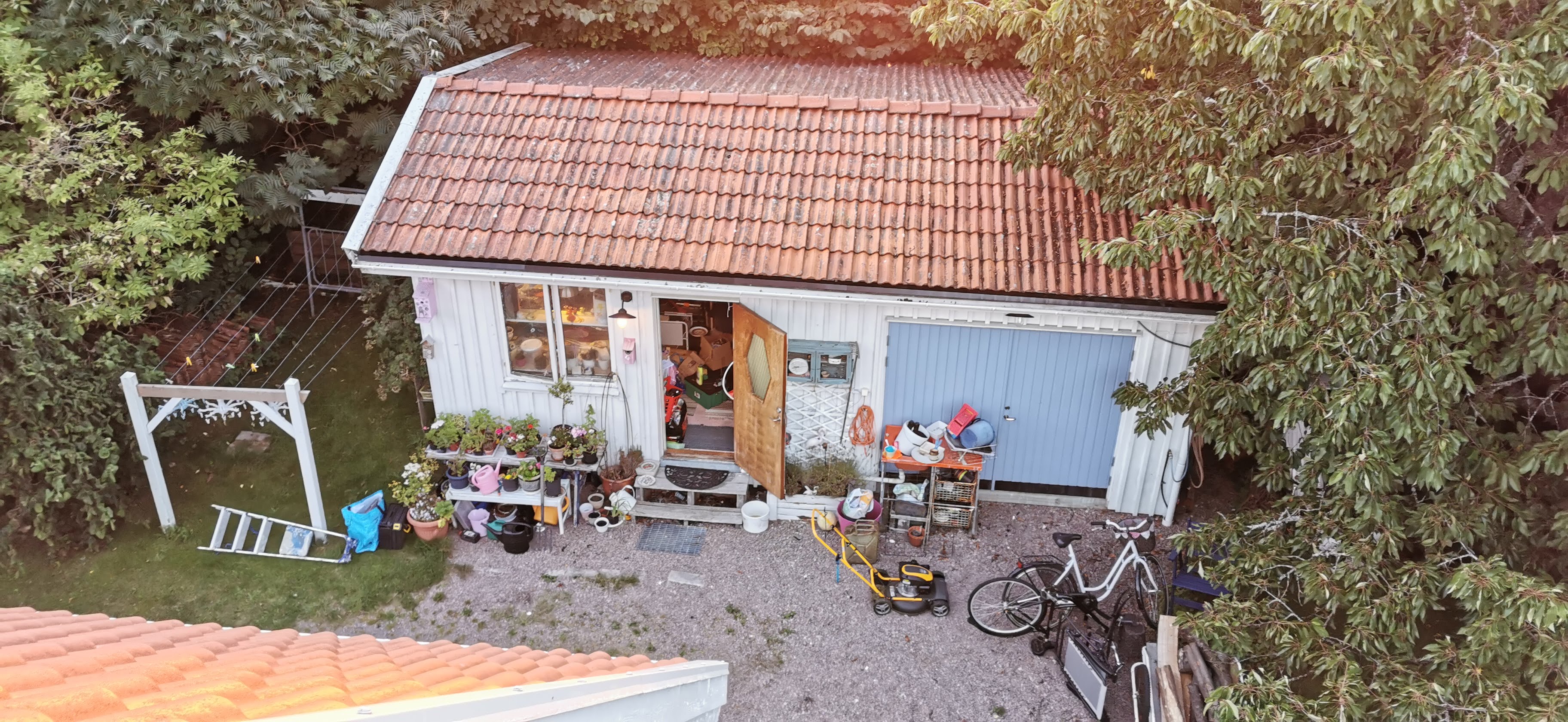 Sett från ovan