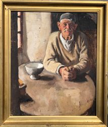 Marin à la fenêtre
