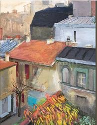 Vue arrière du 8 bis Passage Barrault