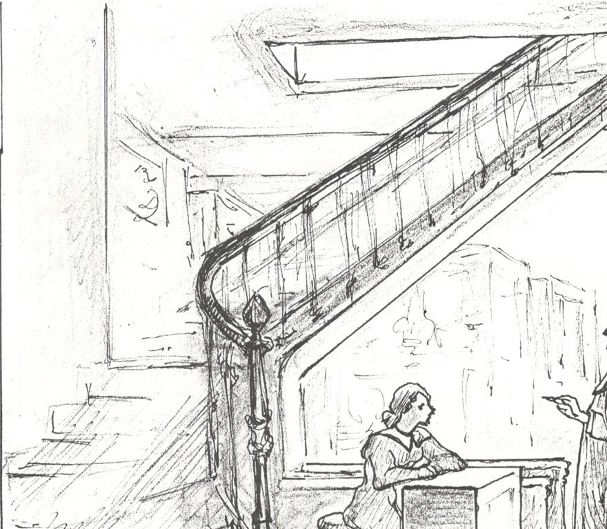 Maman Jeanne vendit aux officiers des cartes postales peintes à l’aquarelle.