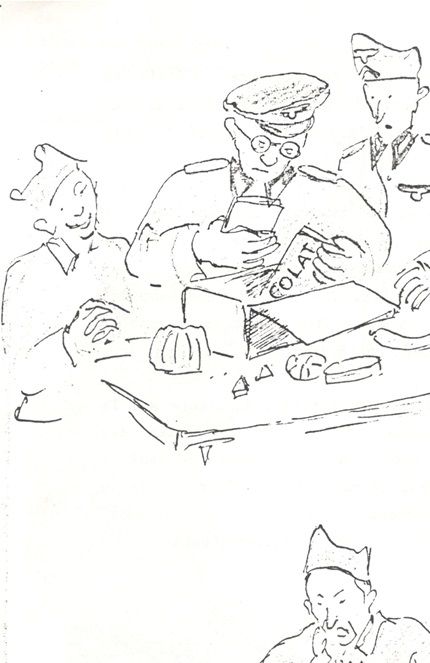 Papa Lucien écrivait des lettres illustrées d’aquarelles