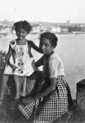 Claudine et Lisbeth à Erquy