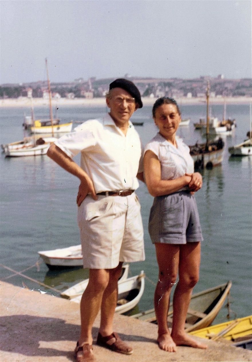 Lucien et Madeleine à Erquy