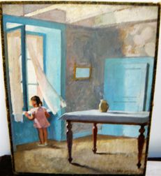 Lisbeth à la fenêtre