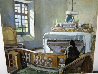 Intérieur d'Eglise