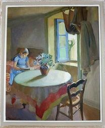 Jeune fille en lecture