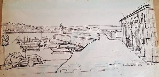 La jetée du port d'Erquy