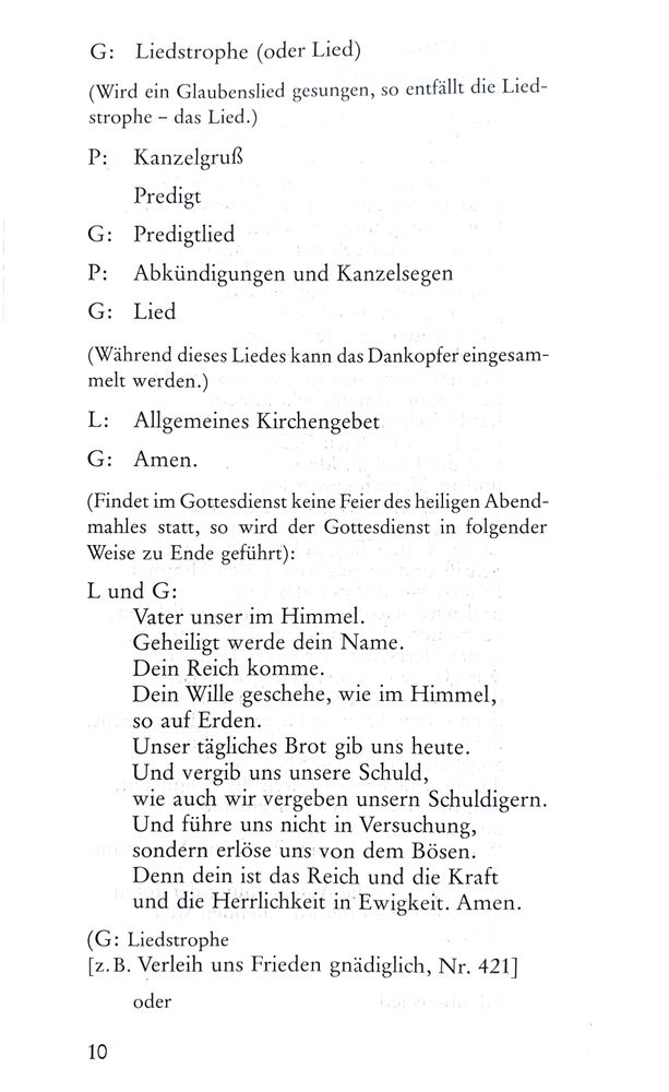West10 GD Ordnung