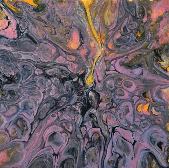 The Gathering acrylic art