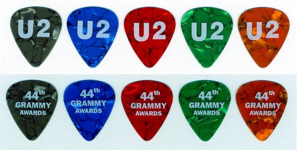 U2 2002, 44th Grammy Awards February 27th.