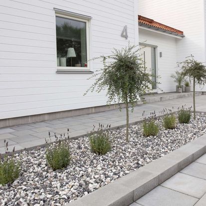 Labyrint skarp mur Grå 