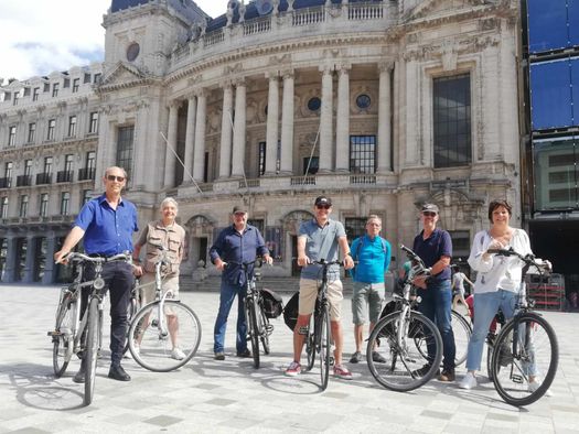Olympische fietstour opera
