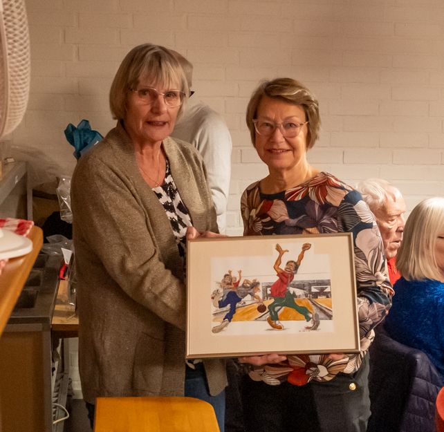 Ingrid fick tavlan hösten 2023