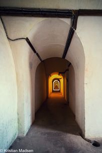 Garderhøjfortet, gangareal