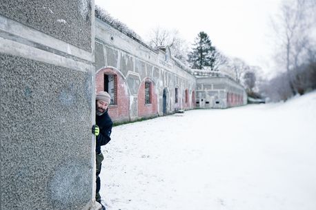 Lyngbyfortet, vinter