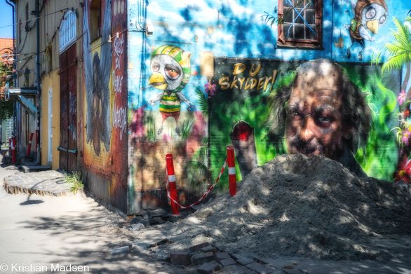 Murals in Christiania