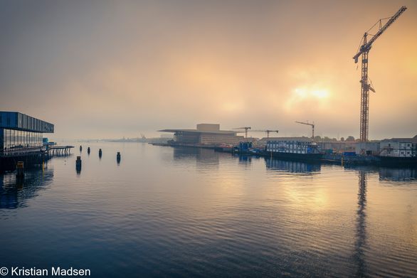 Copenhagen Harbour - Morning Glow