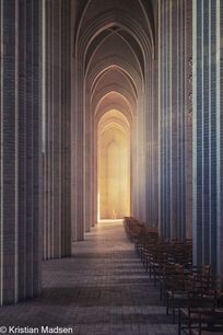Grundtvigskirken - Light at the end
