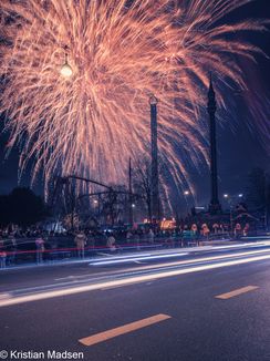The Tivoli Firework - Coronation of King Frederik the 10th of Denmark