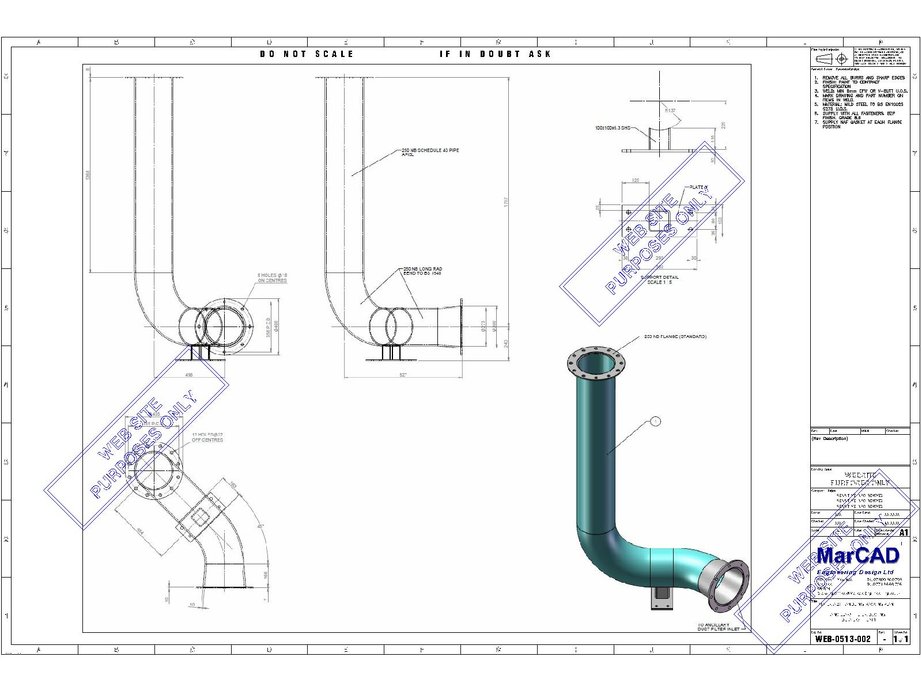 MarCAD Engineering Design | Drawing Examples