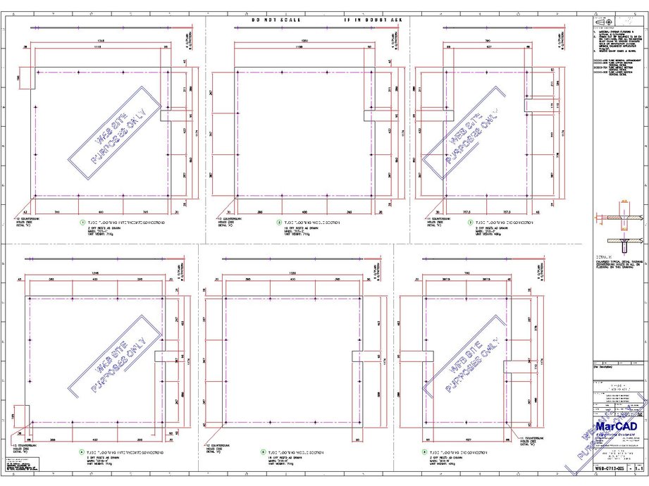 Establish Drawing Examples MarCAD Engineering Design | Drawing Examples