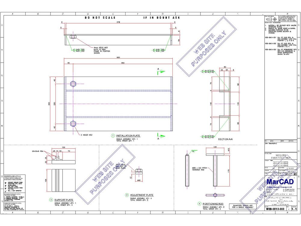 Engineering Design Drawing Tutorial MarCAD Engineering Design | Drawing Examples