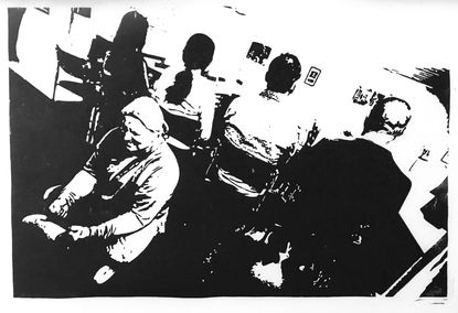 krets 2020 Linoleumtryck 60x40cm