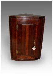 Antique Georgian Fruitwood Corner Cupboard