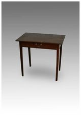 Antique Georgian Side Table in Elm