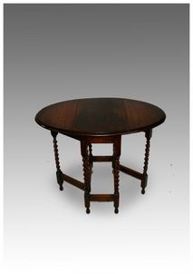 Antique Oak Gate Leg Table