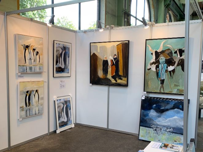 The Art Fair Kunst for Alle - Lokomotivværkstedet, København 2021
