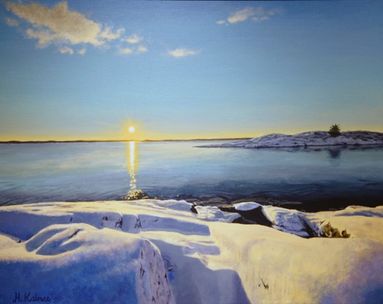 Vinter ved Byngja