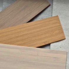 Houten jaloezieën combinatie - bamboo 